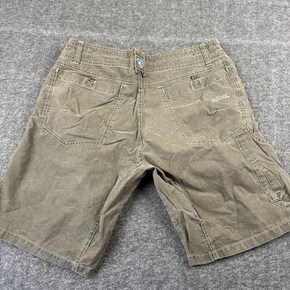 Kuhl Shorts Mens 34 Gray Vintage Patina Dye Outdoors Pocket Hiking Hike Climbing - Picture 6 of 6